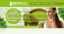 Desktop Screenshot of kratom-info.com